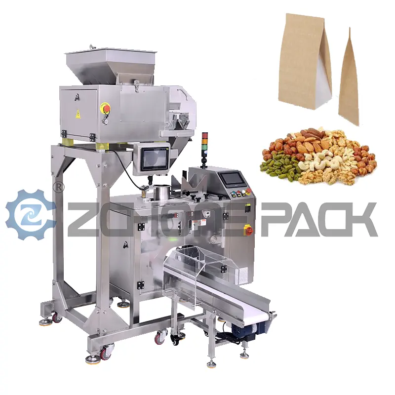 Prezzo di fabbrica automatico Standup Doypack Rotary Premade Bag Pouch Packing Machine Price