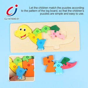 Trò Chơi Ghép Hình 3D Bằng Gỗ Cho Trẻ Em Thiết Kế Mới Đồ Chơi Bằng Gỗ Giáo Dục Montessori Cho Trẻ Em - Product Image 3