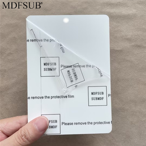 MDFSUB оптовая продажа 5 мм толстые сублимные MDF бляшки прямоугольные сублимационные MDF фотопанель 90x127 мм сублимационные пустые Mdf фоторамка - Product Image 4