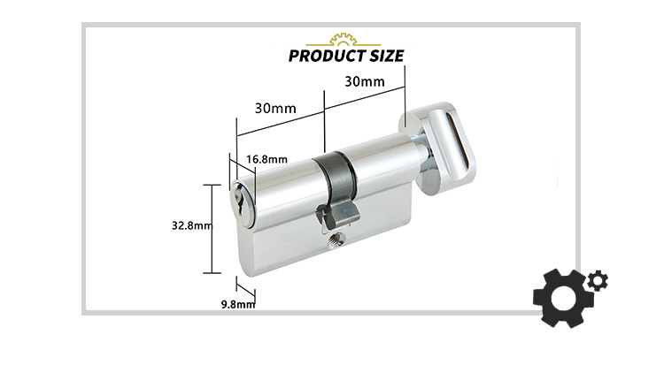EADER free sample high quality security key door lock price Factory price Russia customized lock cylinder door lock