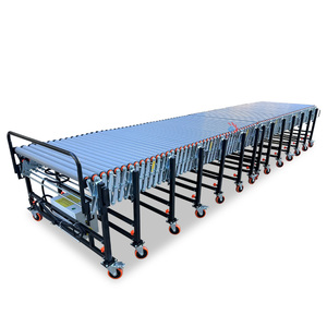 Factory Direct Supply Powered Roller <strong>Conveyor</strong> Line Retractable Roller <strong>Conveyor</strong> for Truck Logistic Boxes <strong>Unloading</strong> - Product Image 5
