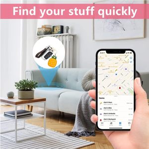 Échantillon gratuit Self Défense Anti-Scratch Finder GPS Tracker Case Air Tag Cover Ananas PU Leather Car Key Holder Porte-clés - Product Image 4