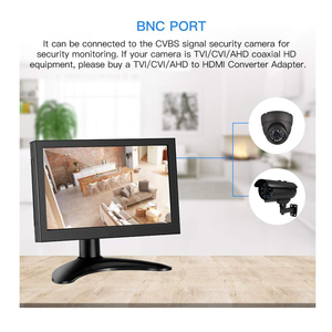 Mini Monitor Hd Pantalla IPS Pantalla Monitor pequeño de 7 pulgadas Monitor secundario para PC/computadora/Raspi/computadora portátil/cámara de seguridad - Product Image 5