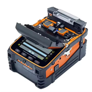 FTTH Fiber Optic Fusion Splicer Glasfaser schweiß maschine mit OPM 6 Motoren 5-Zoll-Touchscreen mit WiFi und 4G-Netzwerk - Product Image 2