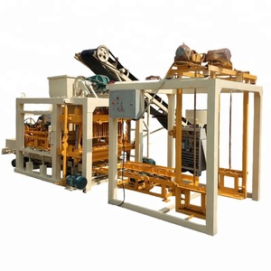 Automatic QT4-25 Cement <strong>Block</strong> Machinery Hollow Brick <strong>Making</strong> <strong>Machine</strong> Solid Brick Molding <strong>Machine</strong> Working in Africa - Product Image 4
