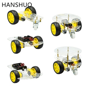 Evitamento tracking Motor Smart Robot Car Chassis Kit Speed Encoder Battery Box 2WD modulo ad ultrasuoni per Arduino UNO R3 kit
