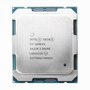 E5 2698V4 orijinal Intel Xeon E5-2698V4 CPU işlemci 2.20GHz 20-çekirdek 50M E5-2698 V4 FCLGA2011-3 135W - Product Image 1