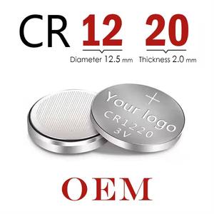 3V CR1220 40mAh 3.0V แบตเตอรี่ลิเธียมเซลล์ปุ่ม MnO2 แบตเตอรี่เหรียญแบตเตอรี่สําหรับนาฬิกาของเล่นคอมพิวเตอร์เครื่องคิดเลขแบตเตอรี่ - Product Image 2