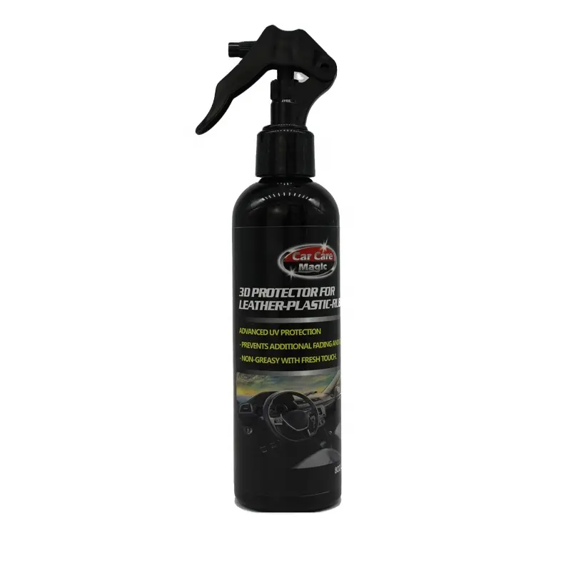 Direct manufacturer leather plastic rubber polish coating spray car care car dashboard polish