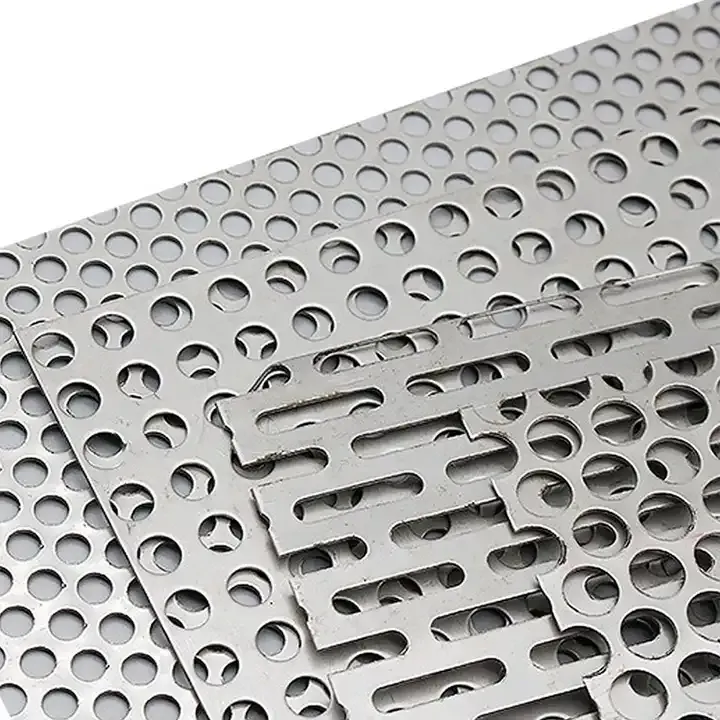 Advanced production technology Not easily deformed sheets perforated super duplex 0.8 mm perforated sheet metal