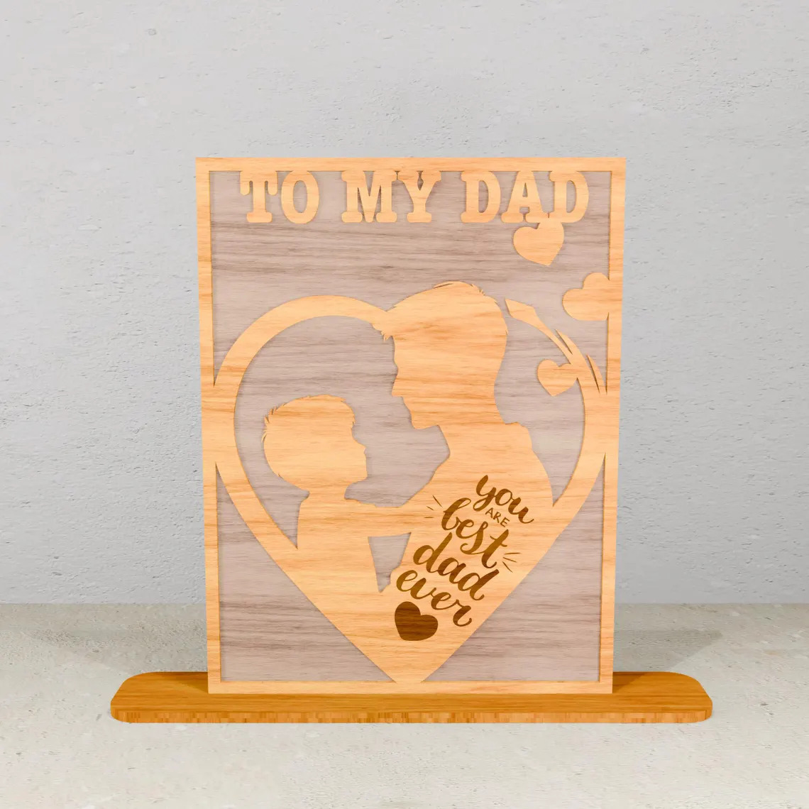 Type a father and son