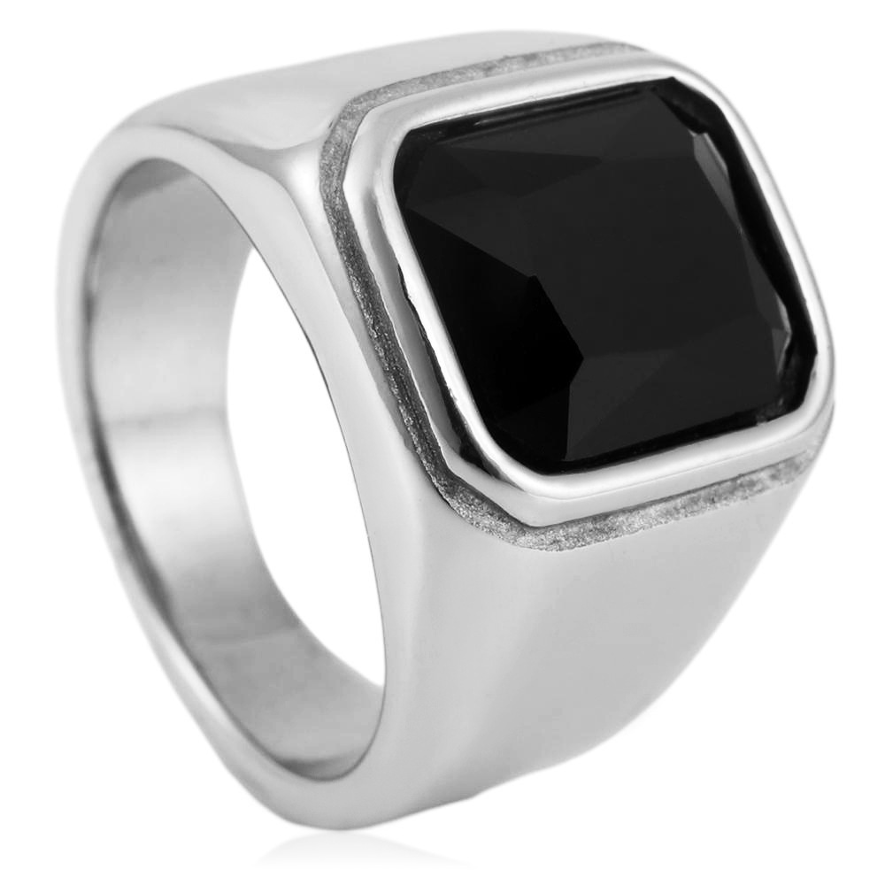 Steel color (black gemstone)