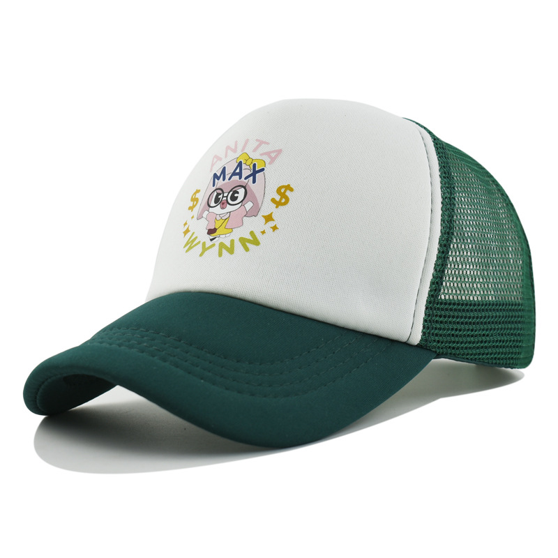 Verde oscuro y blanco