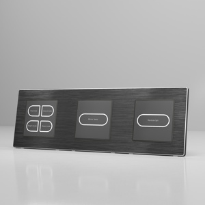 Hiện Đại Duy nhất cực push button USB tường chuyển đổi hình chữ nhật thiết kế IP66 không thấm nước 25V Max điện áp cho UK/US/EU cho khách sạn - Product Image 4