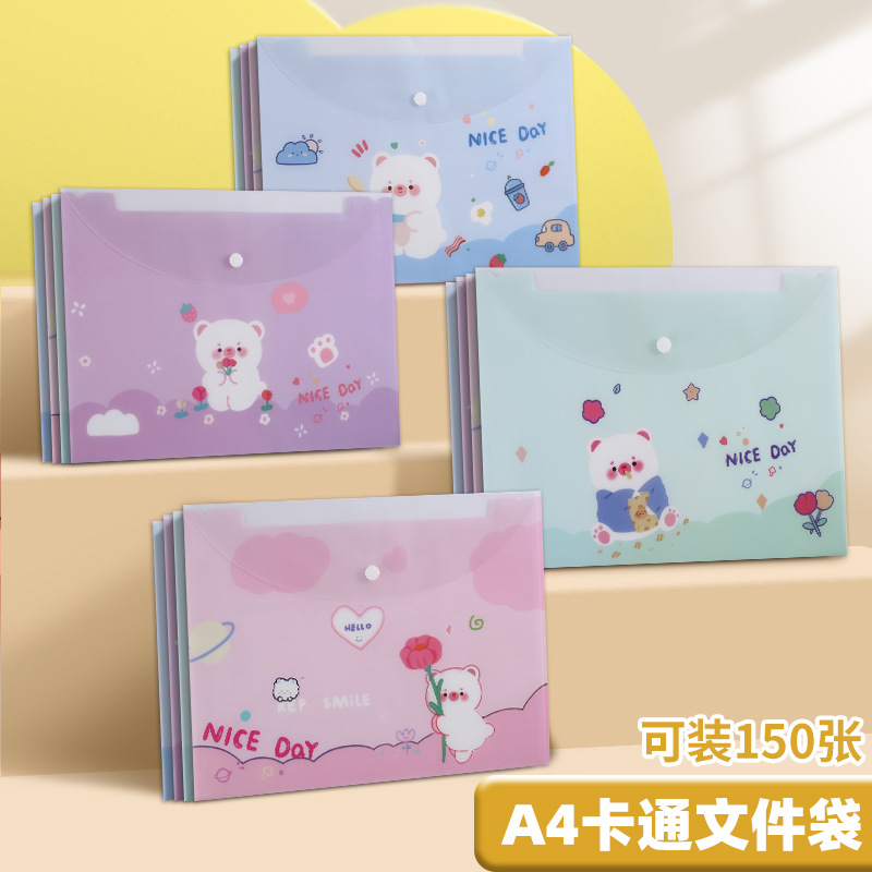 Snap button - little bear's girl's dream