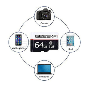 Scheda SD GeeekPi precaricata (Raspberry Pi OS) per Raspberry Pi, scheda di memoria MicroSD di classe 10 con lettore di schede per tutti i Raspberry Pi - Product Image 5