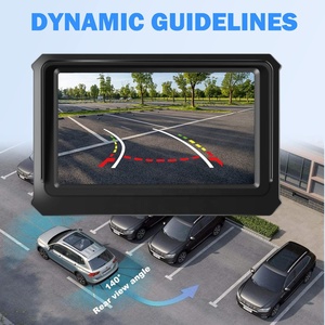 Two <strong>Installation</strong> 18.5mm Backup Camera Universal IP68 Waterproof Front/Rear View <strong>Reverse</strong> Back up Camera for Cars Truck SUV Rv Van - Product Image 3
