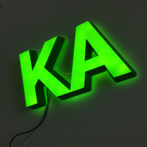 ป้าย LED สำหรับติดนอกบ้านป้ายสัญลักษณ์อาคารด้านหน้าป้ายไฟ LED คู่ไฟถอนหายใจสัญลักษณ์ตัวอักษร - Product Image 6