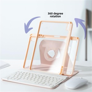 Lujosa funda protectora para tableta de 11 pulgadas con rotación de 360 ° para teclado Bluetooth para Huawei MatePad 11 2023 hecho en acrílico PU - Product Image 5