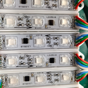 Светодиодный модуль 3smd с дистанционным управлением, полноцветные модули светодиодов smd5050 WS2811 RGB, IP65 - Product Image 5