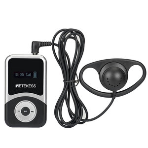 Sistema audio sem fio do guia turística para a peregrinação do Hajj Igreja simultânea da tradução com baterias grandes Retekess T130S T131S