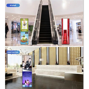 Крытый стоячий светодиодный плакат P1.86 P2 P2.5 P3 Wifi Android рекламный зеркало светодиодный дисплей 4G пульт дистанционного управления уличный светодиодный дисплей - Product Image 6