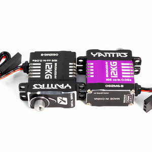YANTRS <strong>Mini</strong> Brushless Digital <strong>Servo</strong> for <strong>Rc</strong> Models 8.4V 12KG Torque 0.06sec Speed Steel Gear for 1/24 <strong>Rc</strong> Car Airplane Helicopter