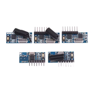 RX480E-4 4CH senza Pin 4 canali RF Wireless modulo ricevitore 433Mhz 1527 modulo di apprendimento per motore a relè leggero - Product Image 5