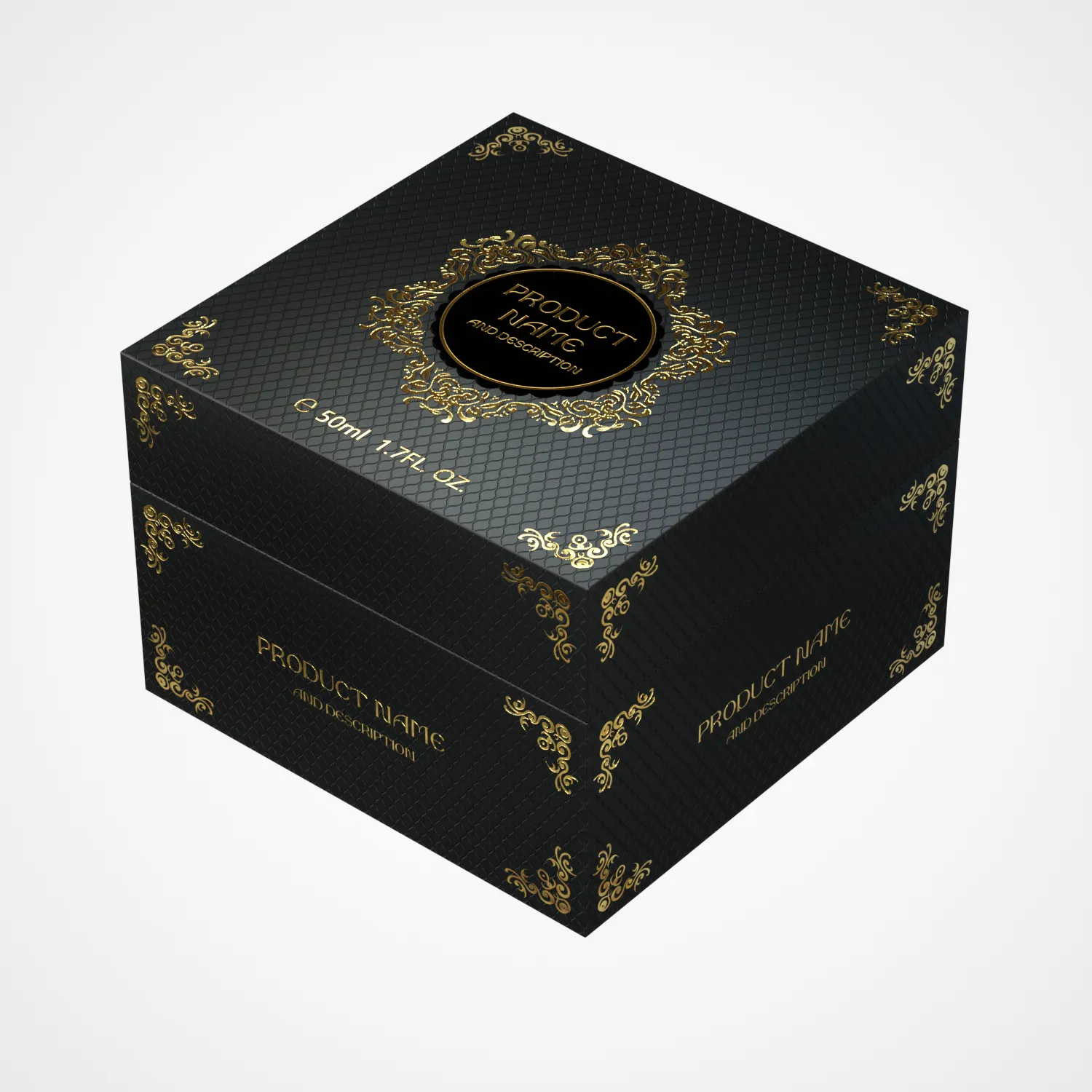 Hochwertiges Geschenk Custom Logo Design und Druck herstellung mit Schaumstoffe inlage Parfüm Box Verpackung