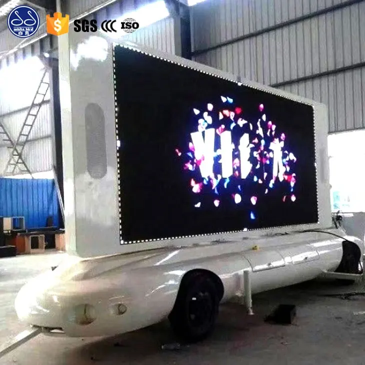 Led Mobile Tv Trucks Van Video Broadcasting Truck