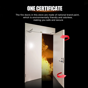 36 năm nhà máy ODM/OEM thép cháy cửa ul CE chứng nhận đánh giá bằng chứng thoát an toàn kính bên ngoài chống Úc compliant khách sạn - Product Image 4
