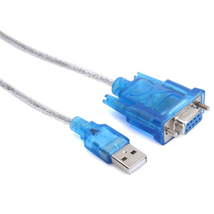 USB 232串口电缆DB9芯片九针转换器3A快速充电聚氯乙烯护套编织屏蔽RS232公连接器 - Product Image 3