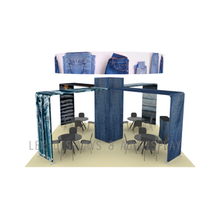 2021 New <strong>Design</strong> Custom Made Trade Show <strong>Booth</strong> 20'x20'