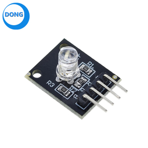 KY-016 3.3V5Vフルカラーカラフルで制御可能なRGBモジュール3色LEDモジュール赤緑青LEDセンサー - Product Image 1