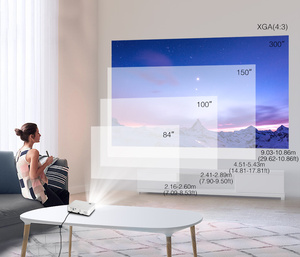 Toptan K200K WUXGA (1920x1200) projektör dijital DLP projektör 3LCD teknolojisi sınıf için kısa mesafeli lazer projektör - Product Image 3