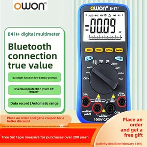 Owon b41t + phổ kỹ thuật số vạn năng với Ampe kế Các tính năng ow16a/18D/18E cho vạn năng nhu cầu - Product Image 2