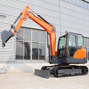 Miễn phí vận chuyển 6ton Mini Máy xúc CE EPA trang trại sử dụng Mini bánh xích máy xúc Kubota động cơ 6.5 Tấn thủy lực máy xúc để bán - Product Image 3