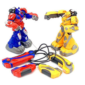 Somatosensory Battle <strong>Robot</strong> Toy Dual Player <strong>Rc</strong> <strong>Fight</strong> <strong>Robot</strong> Game Gesture Remote Control <strong>Robot</strong> Boxing Set With Light Music - Product Image 1