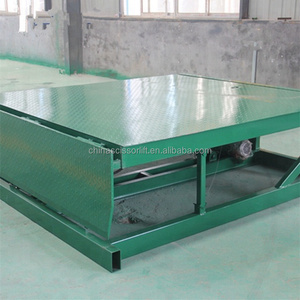 מותאם אישית 6-15t הידראולי <span class=keywords><strong>dock</strong></span> רימפה מיכל טעינה לטעינה ופריקת מיכל