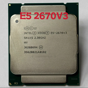 มาเธอร์บอร์ด X99ซีพียู X99H E5-2670V3 2.30GHz 30M 12-core E5 2670 E5-2670 V3โปรเซสเซอร์ซีพียู LGA2011-3 - Product Image 1