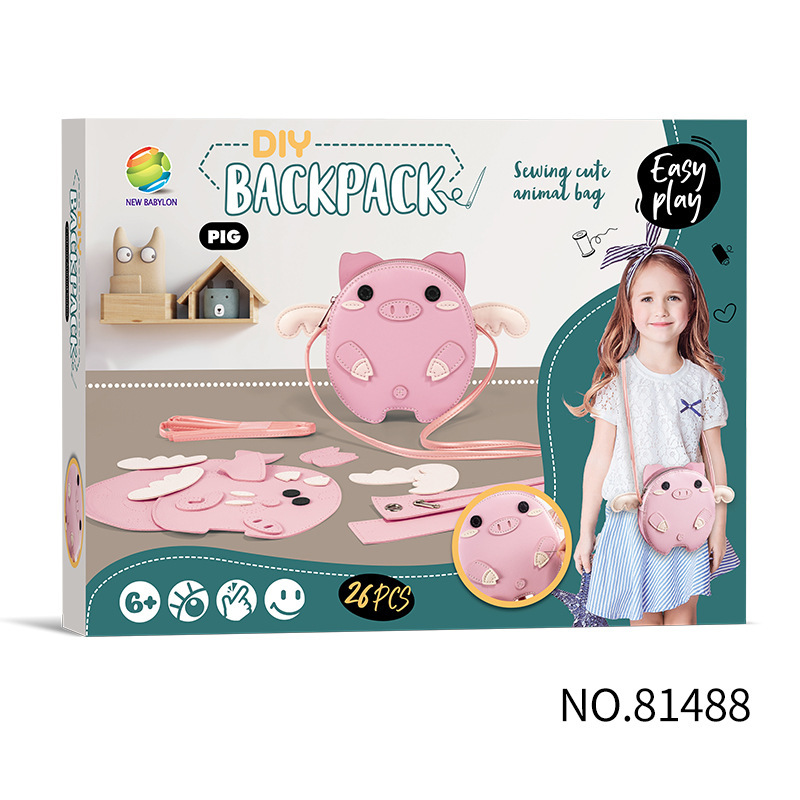 81488C-Bolsa de bricolaje-Cerdo