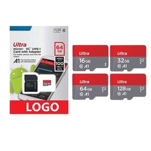 100% Original <strong>Flash</strong> Micro TF SD <strong>Memory</strong> Cards <strong>Class</strong> 10 U3 MP3 GPS Camera Memoria Sd with Adaptor - Product Image 2