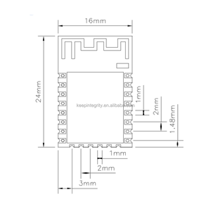 Modulo Wifi di alta qualità ESP8266 seriale ESP8266MOD ESP12F telecomando Wireless modulo Wifi ESP-12E ESP-12S ESP-12F - Product Image 5