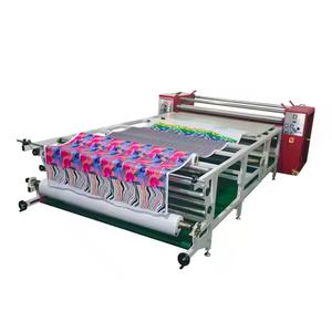Neuer Zustand Automatische Rotations walzen presse Sublimation Mehrfarbiger Kalender Maschine Flach bett drucker Wärme übertragung Matten Becher-Kern
