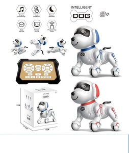 Programmazione del telecomando a infrarossi intelligent pet dog Smart Walking Dancing RC Dog Robot per giocattoli per bambini
