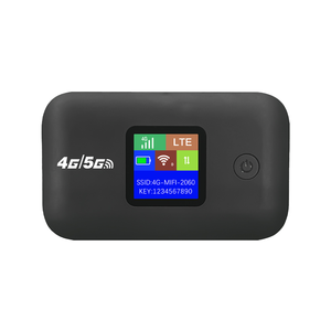 A8แบบพกพา4G LTE โมเด็มหน้าจอสีที่สะดวกใส่ซิมการ์ดได้สูงสุด150Mbps อัตราการส่งข้อมูล LAN CPE Type 2.4G Wi-Fi กลางแจ้ง