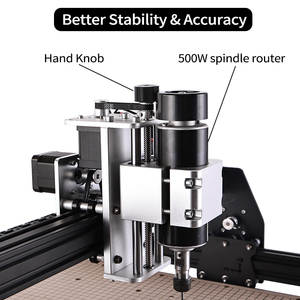 Máquina enrutadora CNC de 500W, fresadora CNC para cortar madera, Metal y acrílico, Control GRBL, enrutador CNC 4540 - Product Image 3