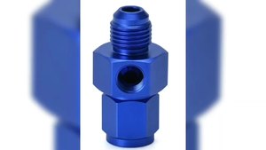 Alüminyum dişli tüp Insert yakıt basınç regülatörü konektörü <span class=keywords><strong>AN8</strong></span> hortum 40mm uydurma AN4 AN10 AN12 yağ soğutucu adaptörü