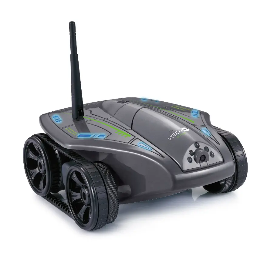 Neues WIFI App-gesteuertes Mini-Kamera-Tankauto-Modell Echtzeit übertragung fern gesteuerte Kamera Spielzeug auto