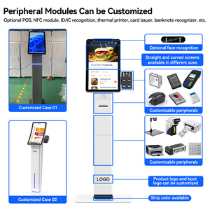 Le macchine per chiosco di pagamento Self-service con Touch Screen del supermercato fanno la fila al sistema di biglietteria